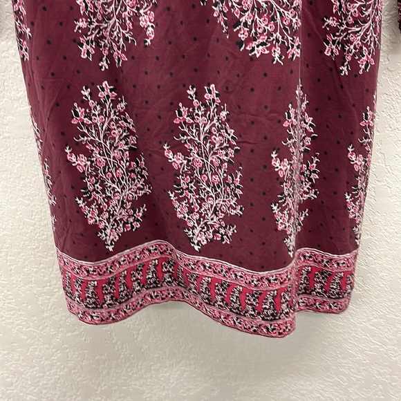 Madewell Silk Lassi Flower Mini Dress 6 - Picture 3 of 9